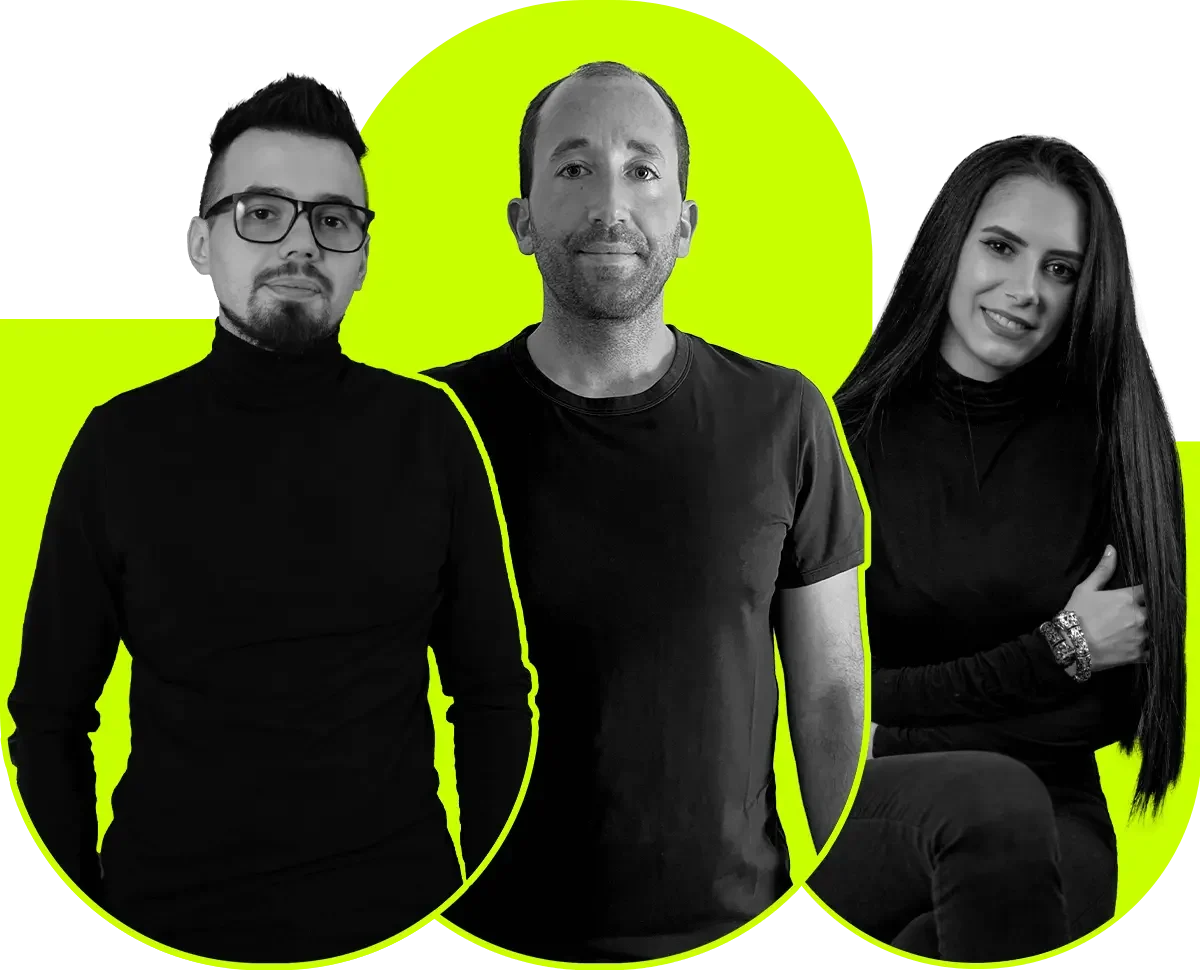 Steben studio team, Ben Schroeder, Repta Laurentiu, Branding